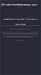 Mobile Screenshot of illinoisriverhideaway.com